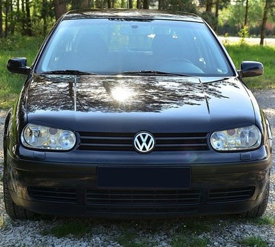 ABS Eyebrows  Front Headlight covers  masks bad look For VW Golf IV MK4