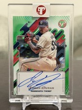 2025 Topps Pristine #PA-JD Jhoan Duran Pristine Autographs Green Refractor /150