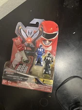 Power Rangers Super Megaforce Legendary Ranger  MMPR Red Blue Ranger  Key Pack