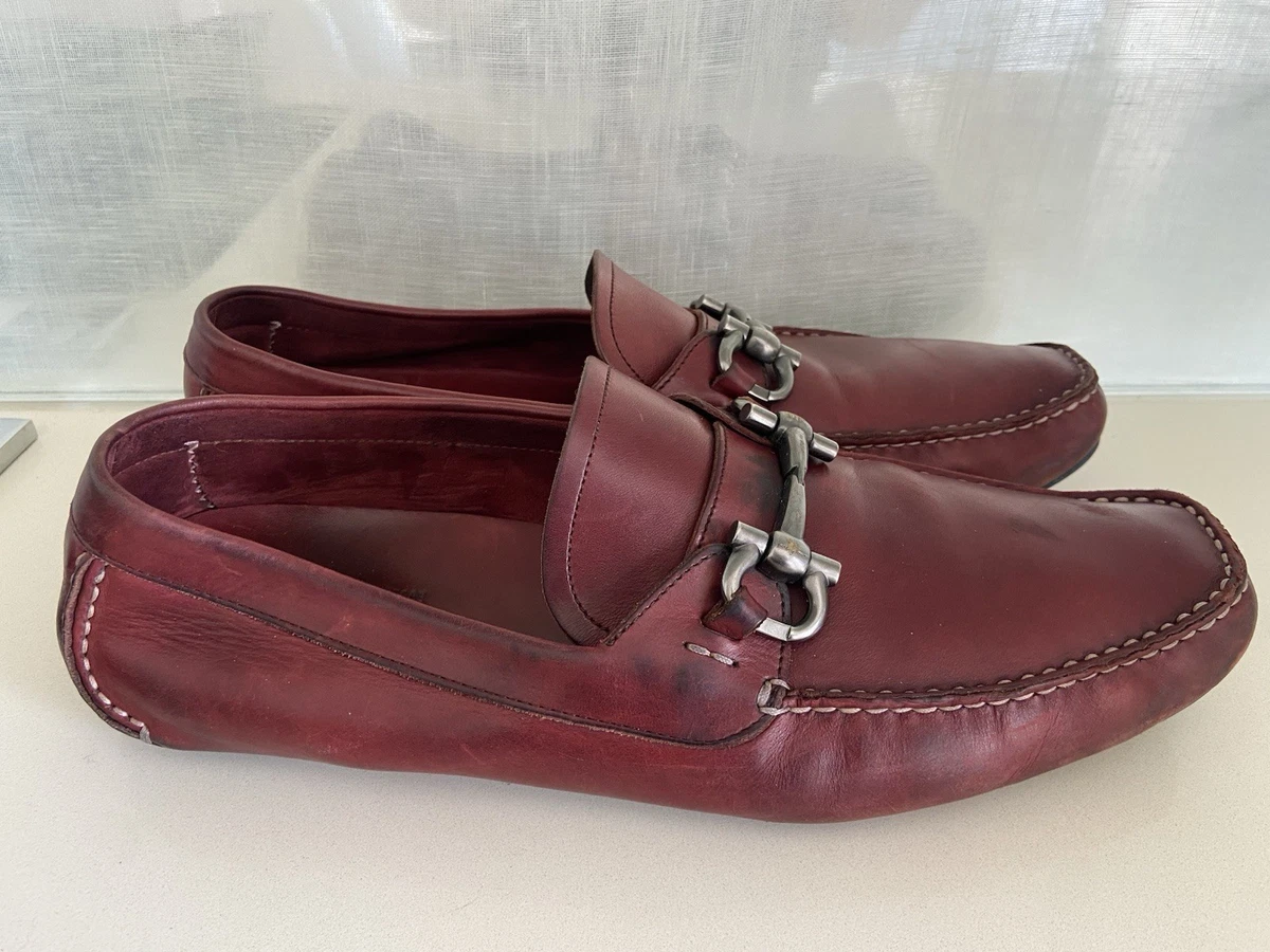 Salvatore Ferragamo Red EE Casual Shoes for Men for sale | eBay