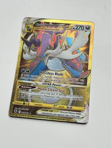 Hisuian Samurott VSTAR 209/189 Swsh10: Astral Radiance Holo - Pokemon TCG - NM