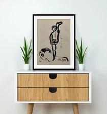 Marc Chagall, Original Hand-signed Lithograph with COA & Appraisal of $3,500