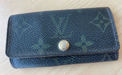 LOUIS VUITTON LV Multicles 4 Hooks Key Case Monogram Leather Brown M62631