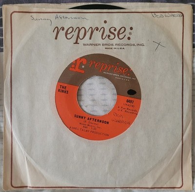 The Kinks-Sunny Afternoon -Rare 1966 Mod Rock 45-Reprise-NM