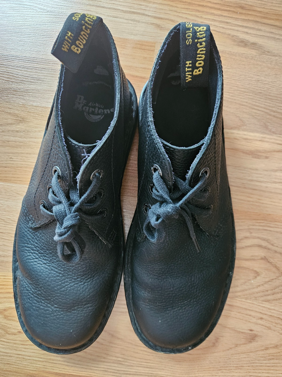 Dr Martens Sussex men's size 9M black leather boots | eBay