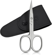 Solingen Curved Cuticle Scissors   Precision German Steel For Manicure