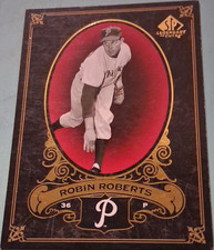 Upper Deck 2007 SP Legendary Cuts Robin Roberts #73 Phillies Baseball Card