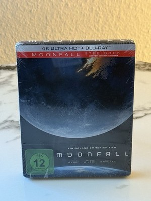  James Bond Girl  Halle Berry MOONFALL 4K Ultra HD + Blu-ray Disc Steelbook NEU