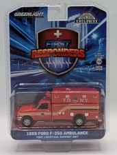 GreenLight First Responders FDNY New York 1989 Ford F350 Ambulance NEW