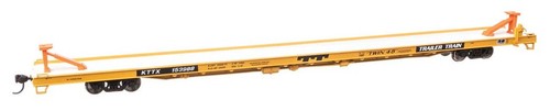 Walthers Mainline ~ Escala HO ~ 89' Flatcar ~ Remolque-Tren #153988 ~ 910-5741 | Zustand: New