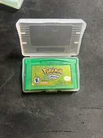 2pcs GBA (Leaf Green+ Emerald ) Game boy Advance English-Cartridge Game USA Ship