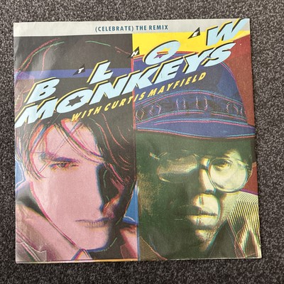 Blow  Monkeys  (celebrate) The Remix With Curtis Mayfield 10  Vinyl  1987