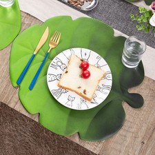 Leaf Placemats Wedding Placemats Eva Table Mats Table Decorative Mats Waterpr▏