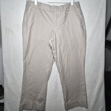 Banana Republic Tan Dress Pants Martin Fit Size 14