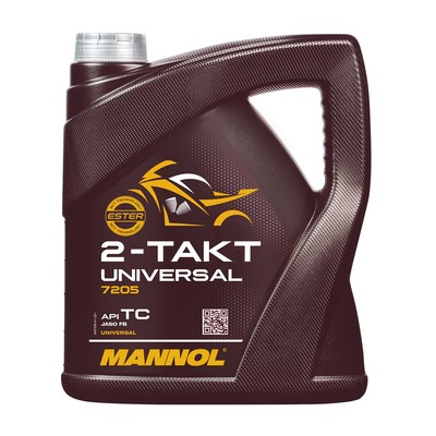 2 Takt Motoröl 4 Liter MANNOL 2T Universal Öl Zweitaktöl API TC