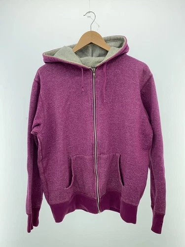 Supreme Felpa con Cappuccio Zip L Cotone Viola TEAM NY94 Collo con Cambio Colore Usata