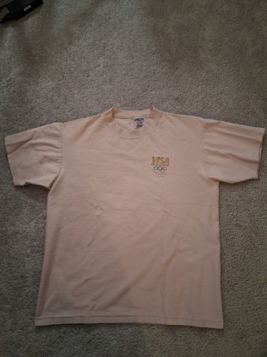 Vintage Oneita Single Stitch Visa Olympics Shirt