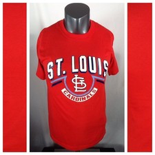 Vintage 1980  s St Louis Cardinals MLB T Shirt Med Champion Single Stitch Tee