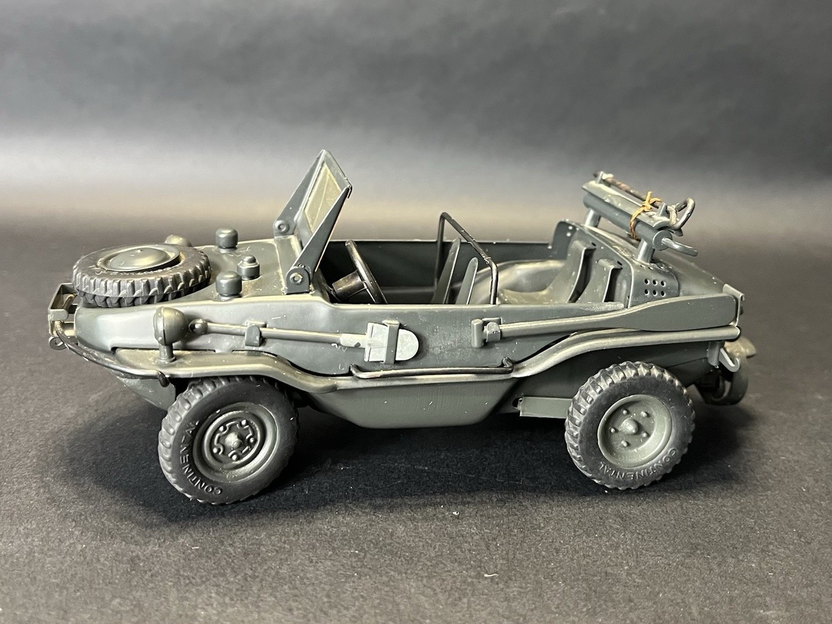GONIO Volkswagen Type 166 Schwimmwagen 1:24 WW2 German Diecast 