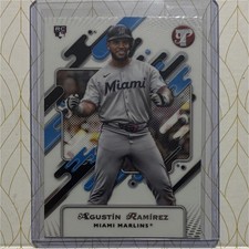 Topps 2025 Pristine Agustín Ramírez Rookie #122 Miami Marlins Baseball