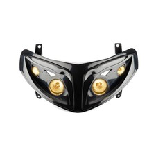 Verkleidung 4x Leuchttürme Schwarz STR8 für Peugeot 100 Speedfight/2 1997-2016