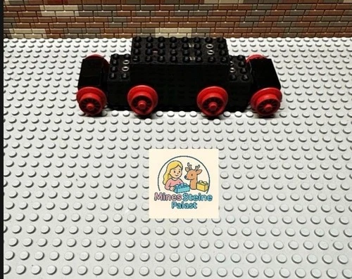 (L-2) LEGO® Train Engine x550a 4 Feed Axles Vintage