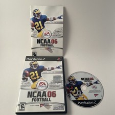 NCAA Football 06 (PlayStation 2, 2005) Complete Tested Working - Free Ship