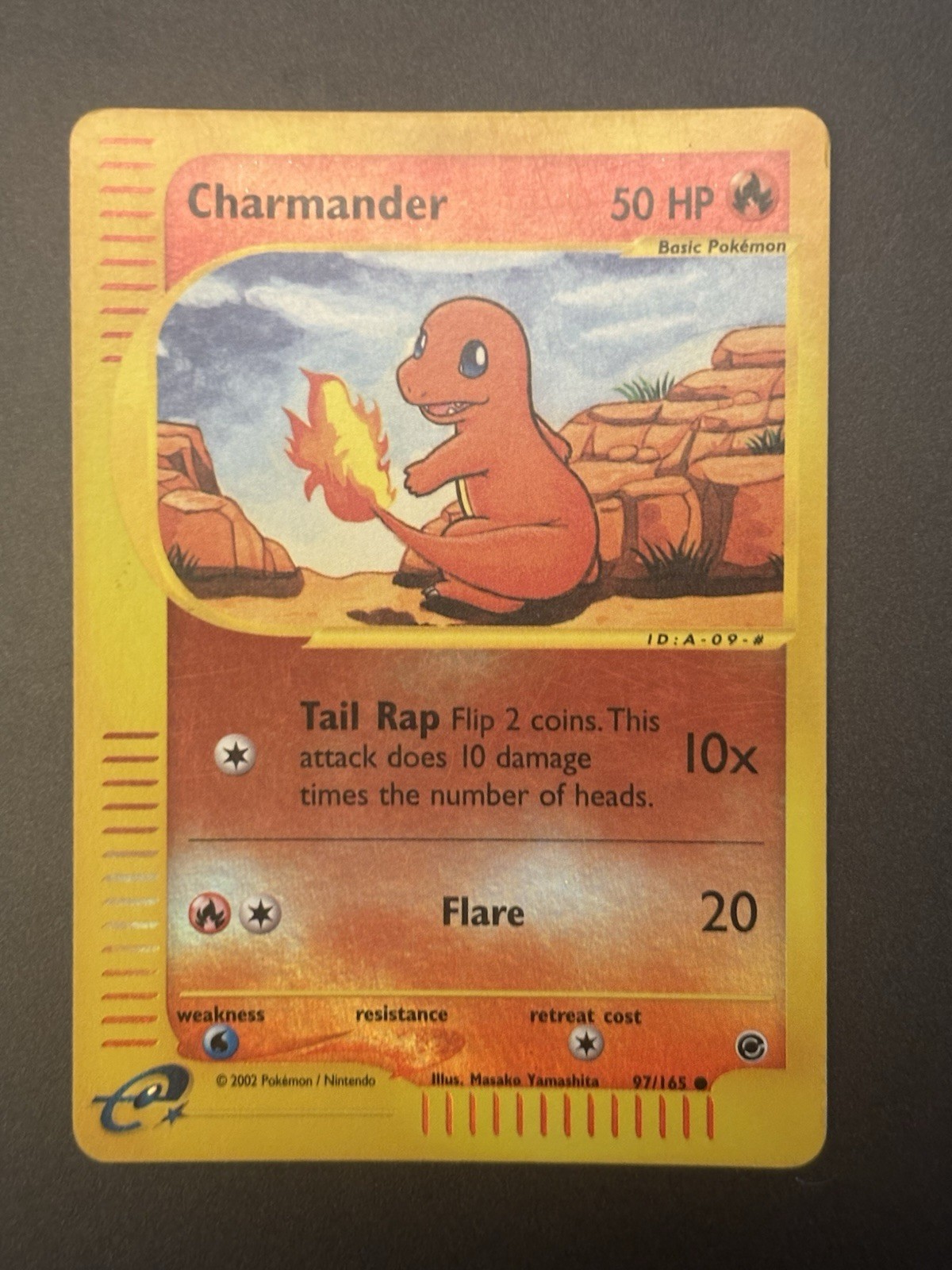 Pokémon TCG Charmander expedition 2002, #97/165 EReader-image
