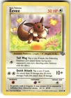 Pokemon Card Eevee 51/64 Jungle Unlimited Vintage NM