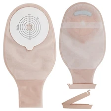 25 PCS Colostomy Bags,One Piece Drainable Pouches for Ostomy Ileostomy Stoma