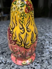 vintage russian matryoshka nesting dolls - 7 Pieces Set, Hand - Painted, Service