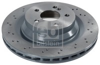 2X Bremsscheibe Febi Bilstein 43897 FüR C219 W211 S211 CLS Klasse Mercedes Model