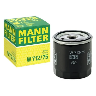 Ölfilter MANN-FILTER W 712/75 für Opel Rover Saab Daewoo Chevrolet Lada Irmscher - Bild 1 von 4