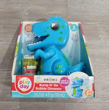 FREE SHIPPING Bump N Go Bubble Blowing Dino Children Ages 3