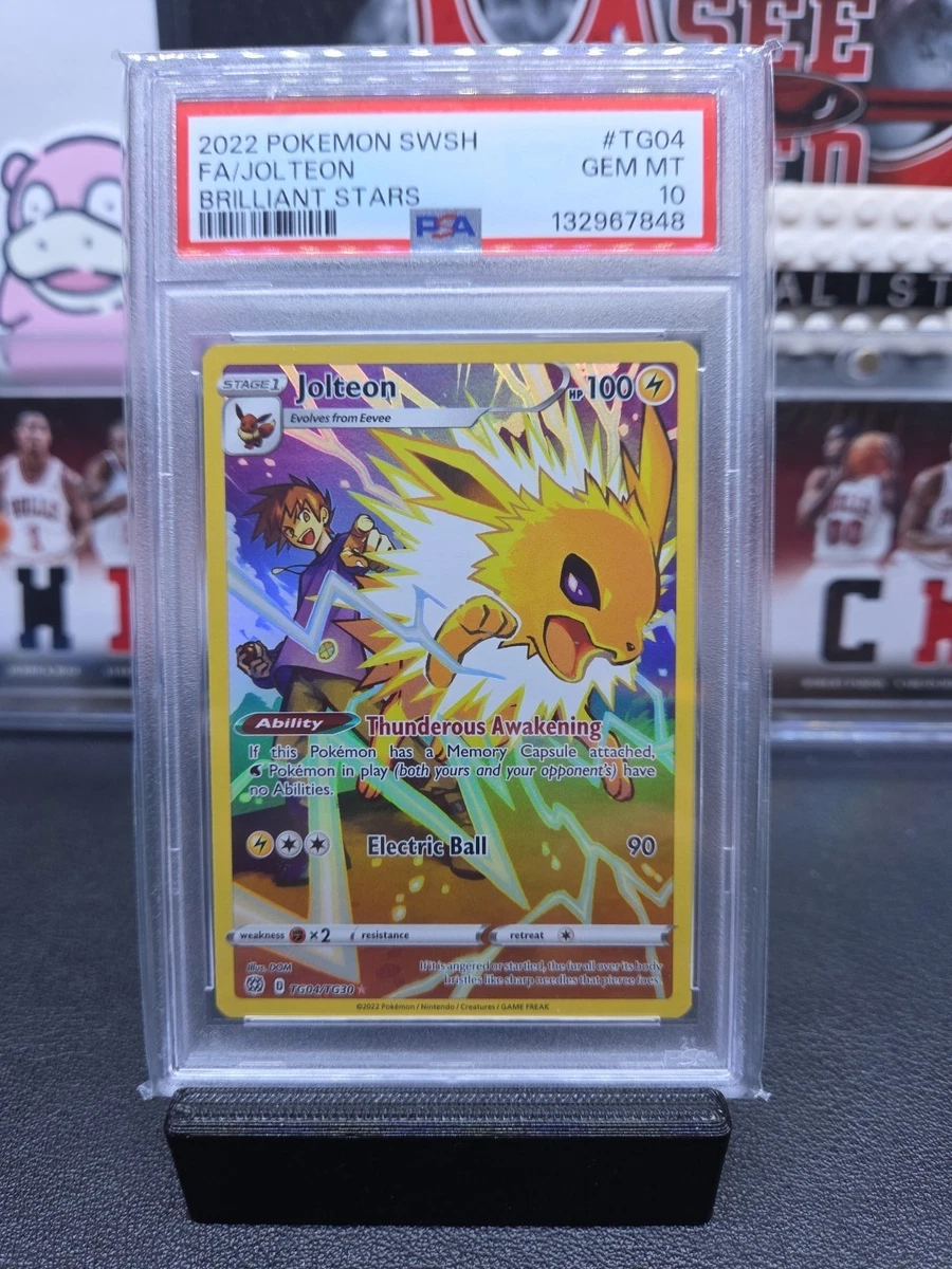 Jolteon Pokémon TCG Professional Sports Authenticator (PSA) Grade