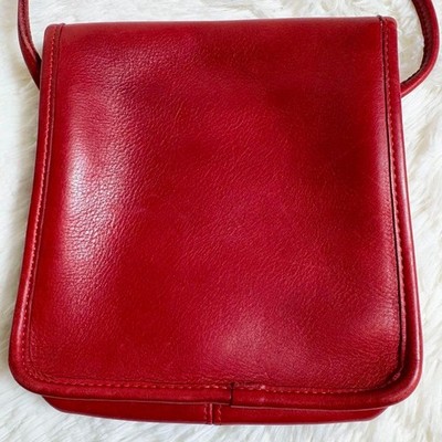 Old Coach 9620 Shoulder Bag Red Vintage US TAX Includ | eBay