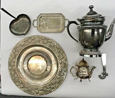 Silver Plated Misc. Pieces (Lot of 7)