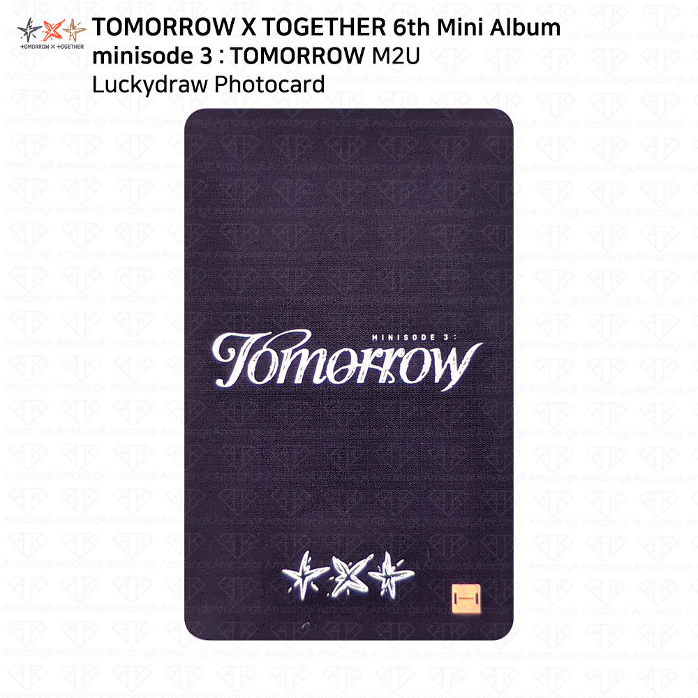 TXT Tomorrow X Together minisode 3: TOMORROW M2U Luckydraw