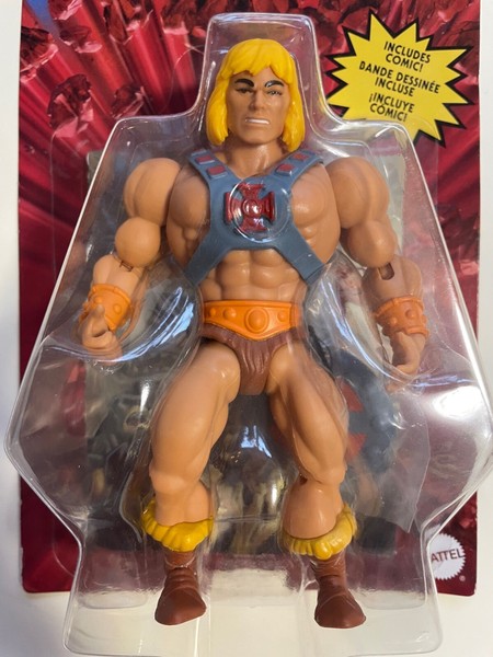 Mattel Masters Of The Universe Origins Motu HE-MAN Actionfigur 14Cm Uvp Neu-image