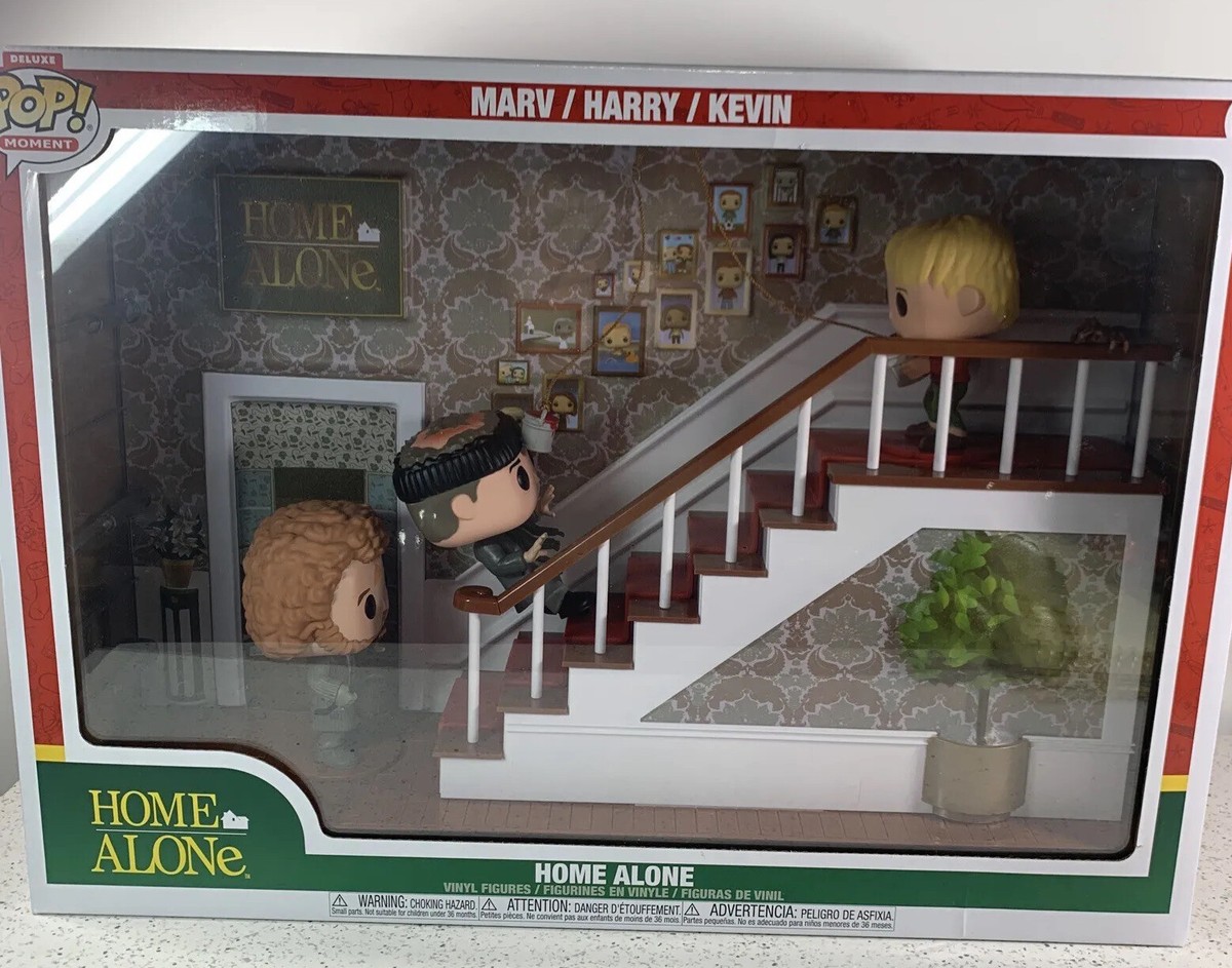 Deluxe Funko Pop! Moments: Marv / Harry/ Kevin 01 Home Alone First