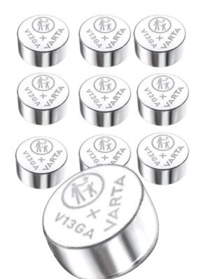 10 x VARTA V13GA 1,5V  Batterie AG 13 Knopfzelle LR44  LR 1154  A76  SR 44  357