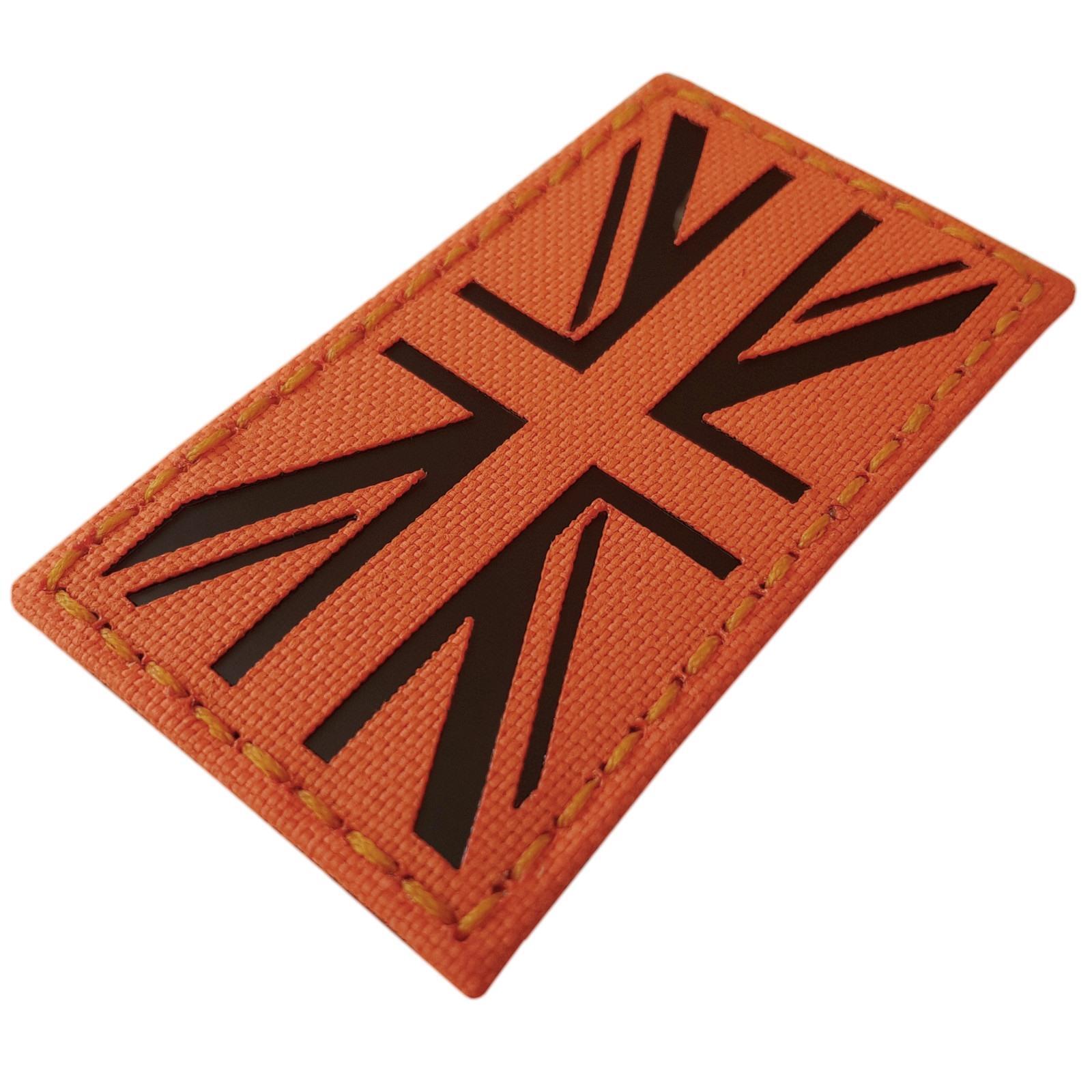 IR union jack UK flag fluor orange search rescue SAR infrared morale ...