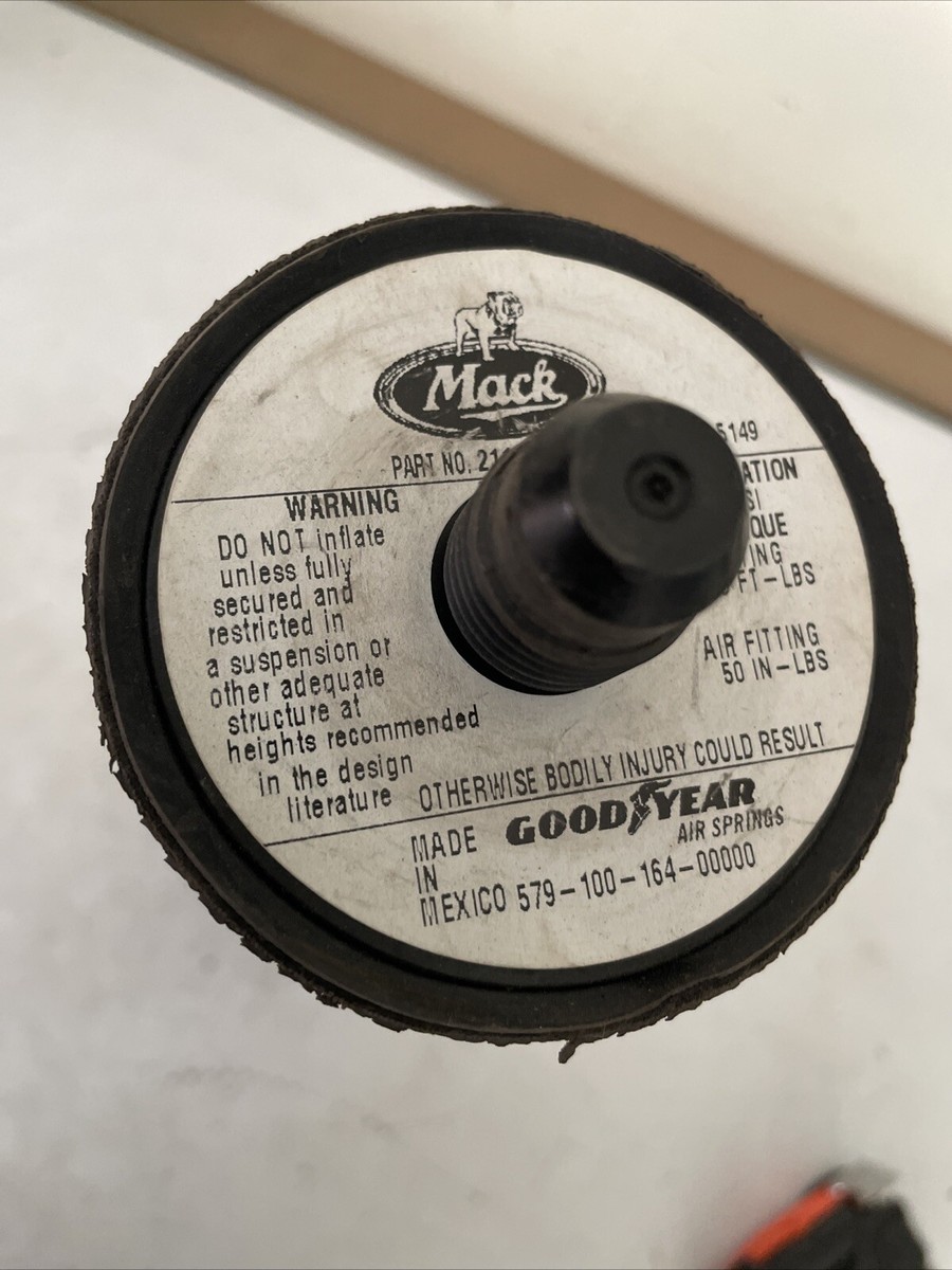 GENUINE MACK AIR SPRING SUSPENSION 21128983 NEW OEM | eBay