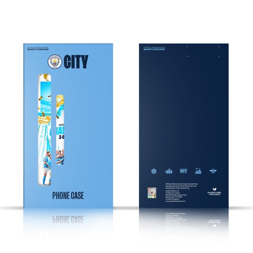 MAN CITY FC 2020/21 PLAYERS AWAY KIT GROUP 2 SOFT GEL CASE FOR MOTOROLA PHONES 2 - Picture 7 of 8