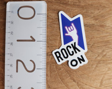 ROCK MUSIC Sticker Rock ON Sticker Decal Rock Out Sticker Rock-On Hard Rock