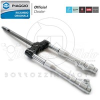 Piaggio Beverly 125 Ie 2010 2011 Komplette Vorderradgabel 58515R Original Silber