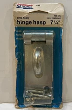 National Hardware N103-176 Extra Heavy Hasp Zinc Plated 7-1/4"