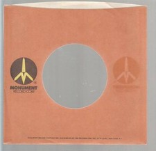 Company Sleeve 45 MONUMENT Oranage w/ Brown/Yellow Logo on