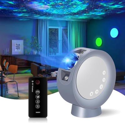 Color Changing Nebula Projector - Adjustable Light for Bedroom & Party Decor