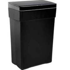 13 Gallon Trash Can Plastic Kitchen Trash Can Automatic Touch Free High-Capacity